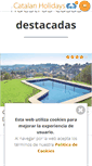 Mobile Screenshot of catalanholidays.com